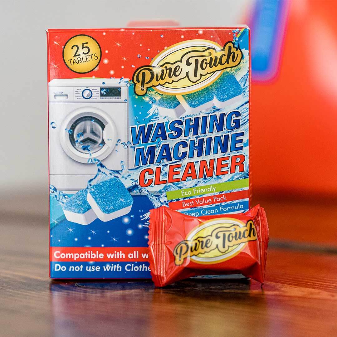 Pure Touch™ Washing Machine Cleaner Tablet (25 Tablets - For 1 year)